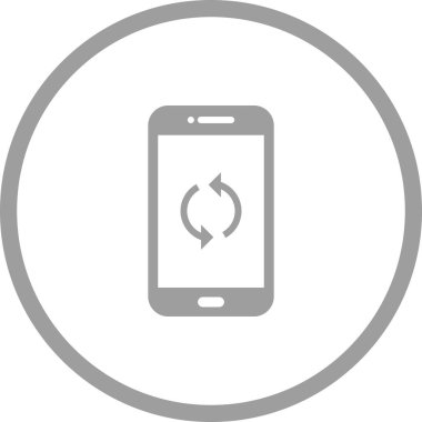 Eşsiz Senkronize Vektör Kabartma Simgesi