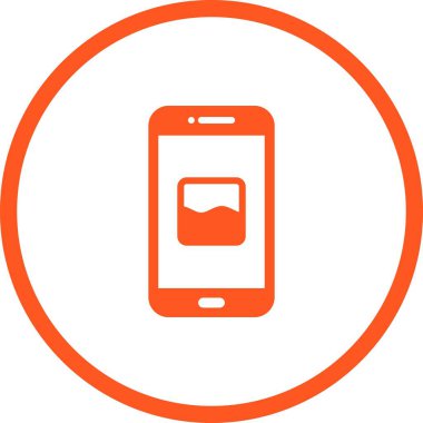 Eşsiz Fotoğraflar Uygulama Vektörü Kabartma Simgesi