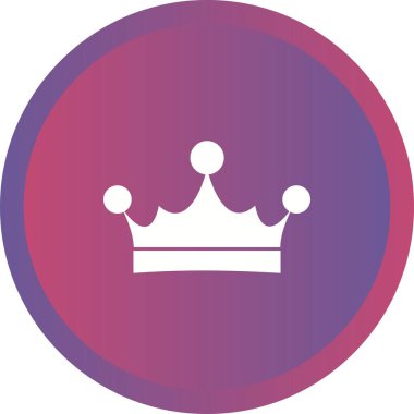 Eşsiz Kral Crown Vektör Sembolü