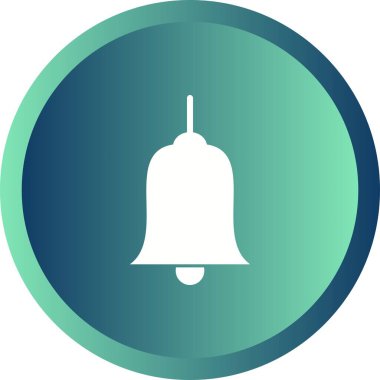 Eşsiz Çan Vektörü Kabartma Simgesi