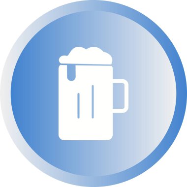 Benzersiz Bira Vektörü Kabartma Simgesi