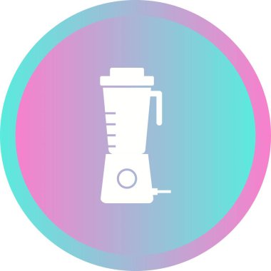 Eşsiz Meyve sıkacağı Makinesi Glyph Vektör Simgesi