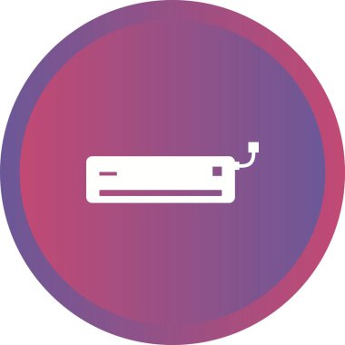 Benzersiz Klima Kabartma Vektör Simgesi