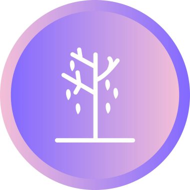 Eşsiz Düşen Yapraklar Vektör Kabartma Simgesi