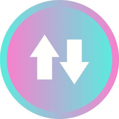 Eşsiz Veri Bağlantısı Vektör Kabartma Simgesi