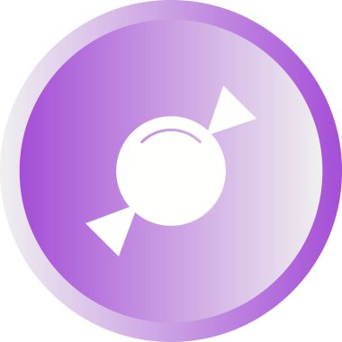 Benzersiz Şeker Vektörü Kabartma Simgesi