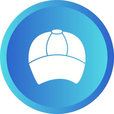 Eşsiz Cap Vektör Kabartma Simgesi