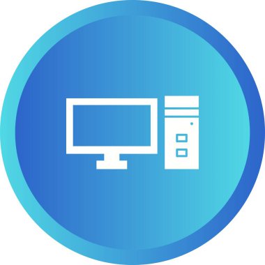 Eşsiz Bilgisayar Vektörü Kabartma Simgesi