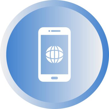 Benzersiz İnternet Vektör Kabartma Simgesi