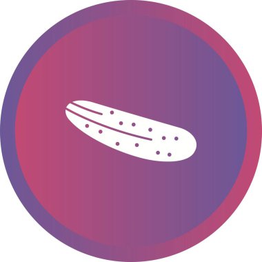 Eşsiz Salatalık Vektör Kabartma Simgesi