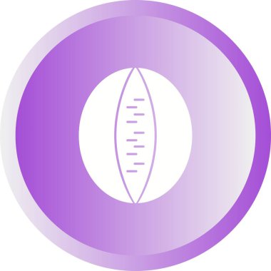 Eşsiz Kaya Kavun Vektörü Kabartma Simgesi