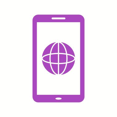 Mobil Vektör Kabartma Simgesinde Eşsiz Haberler