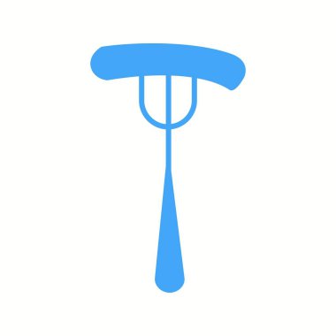 Benzersiz Yanan Sosis Vektör Kabartma Simgesi