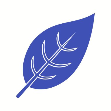 Eşsiz Yaprak Vektörü Kabartma Simgesi