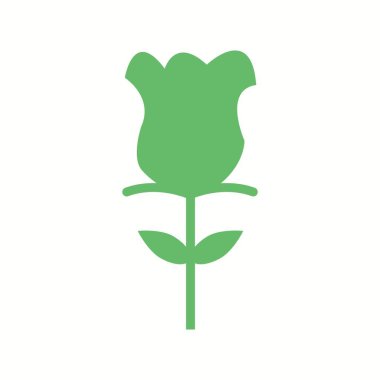 Eşsiz Gül Vektörü Kabartma Simgesi