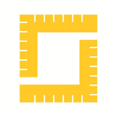 Eşsiz Ölçüm Vektörü Glyph Simgesi