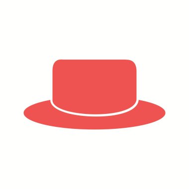 Eşsiz Şapka Vektörü Kabartma Simgesi