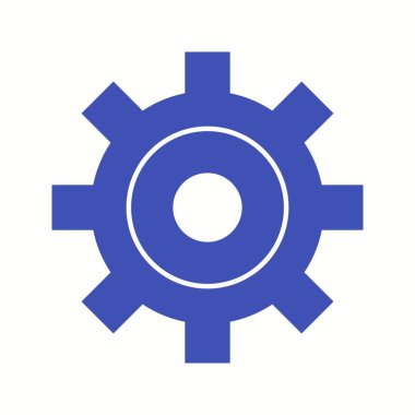 Eşsiz Ayarlar Vektör Kabartma Simgesi