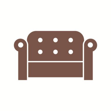 Eşsiz Koltuk Vektörü Kabartma Simgesi