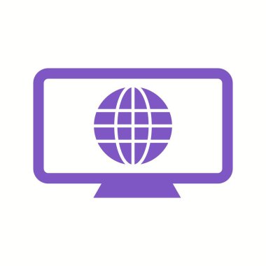 Benzersiz İnternet Vektör Kabartma Simgesi