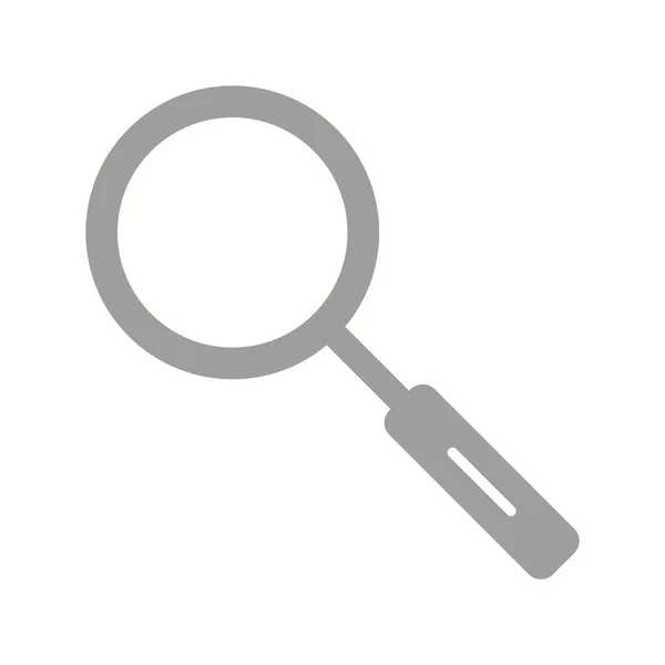 Unique Search Vector Glyph Icon — Stock Vector
