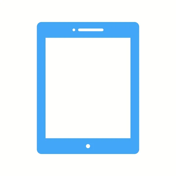 Unique Tablet Vector Glyph Icon — Stock Vector