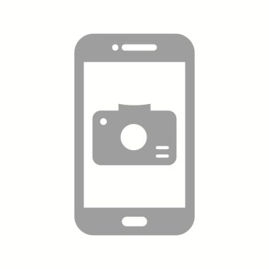 Eşsiz Kamera Uygulaması Vektör Kabartma Simgesi