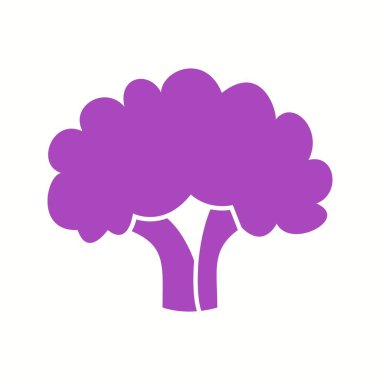 Eşsiz Karnabahar Vektör Kabartma Simgesi