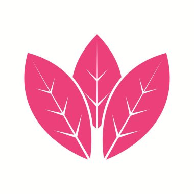 Benzersiz Spearmint Vektör Kabartma Simgesi