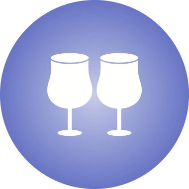 Eşsiz Parti Gözlüğü Vektör Sembolü