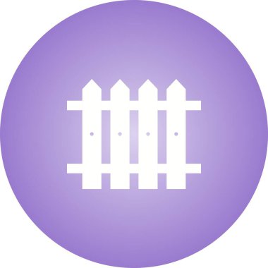 Eşsiz Çit Kabartma Vektör Simgesi