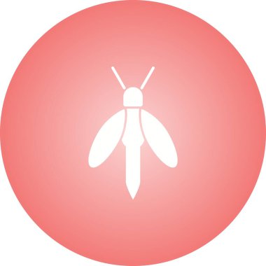 Eşsiz Ateşböceği Kabartma Vektör Simgesi