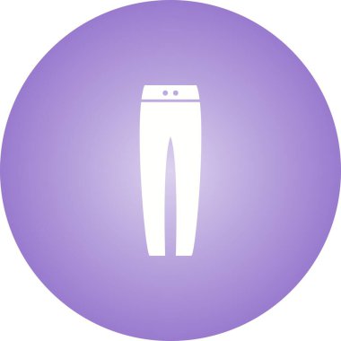 Eşsiz Sıcak Pantolon Vektör Kabartma Simgesi