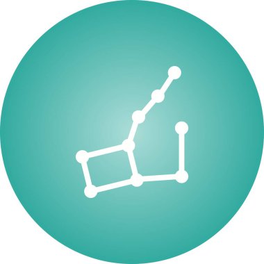 Eşsiz Takımyıldızı Vektör Kabartma Simgesi