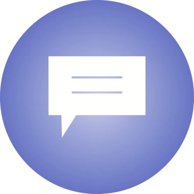 Eşsiz Mesajlaşma Vektörü Kabartma Simgesi