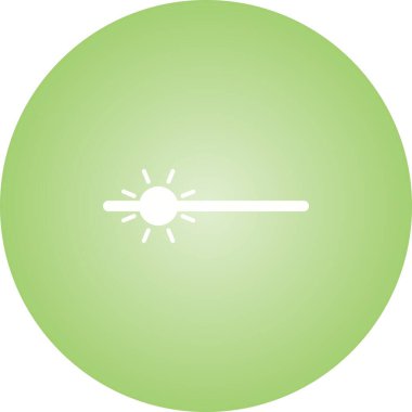 Eşsiz Parlaklık Vektör Kabartma Simgesi