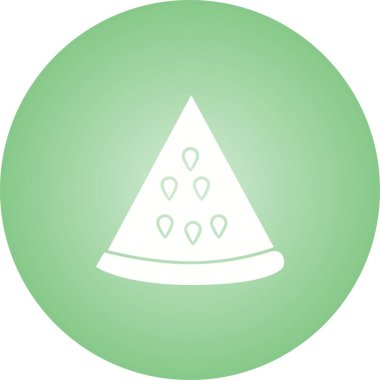 Eşsiz Karpuz Vektör Kabartma Simgesi