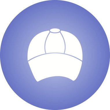 Eşsiz Cap Vektör Kabartma Simgesi