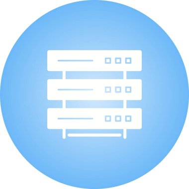 Eşsiz Sunucu Vektör Kabartma Simgesi