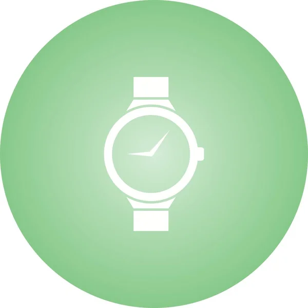 Einzigartiges Casual Watch Vector Glyph Icon — Stockvektor