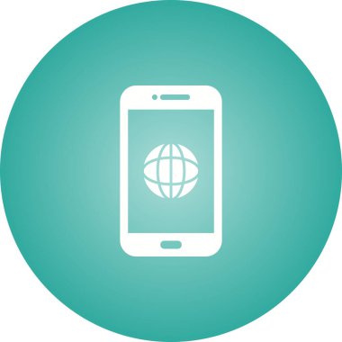 Benzersiz İnternet Vektör Kabartma Simgesi