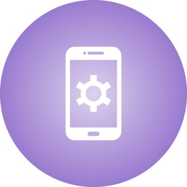 Eşsiz Ayarlar Vektör Kabartma Simgesi