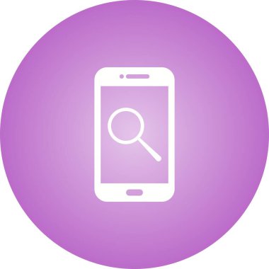 Eşsiz Arama Vektörü Kabartma Simgesi