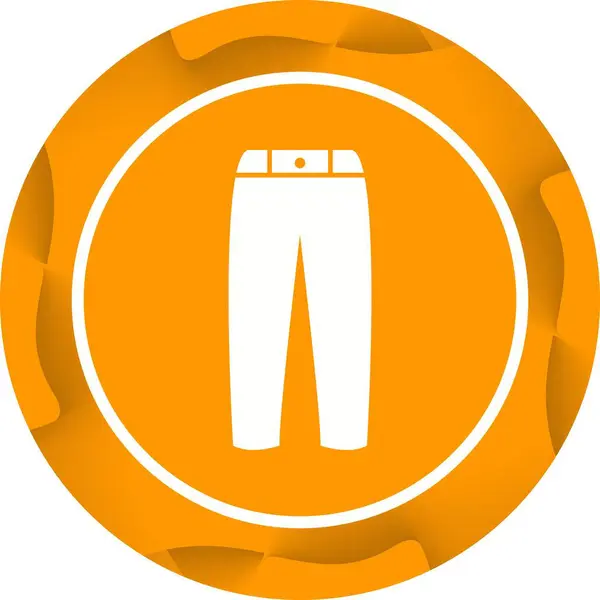 独特的裤子矢量象形图标 — 图库矢量图片