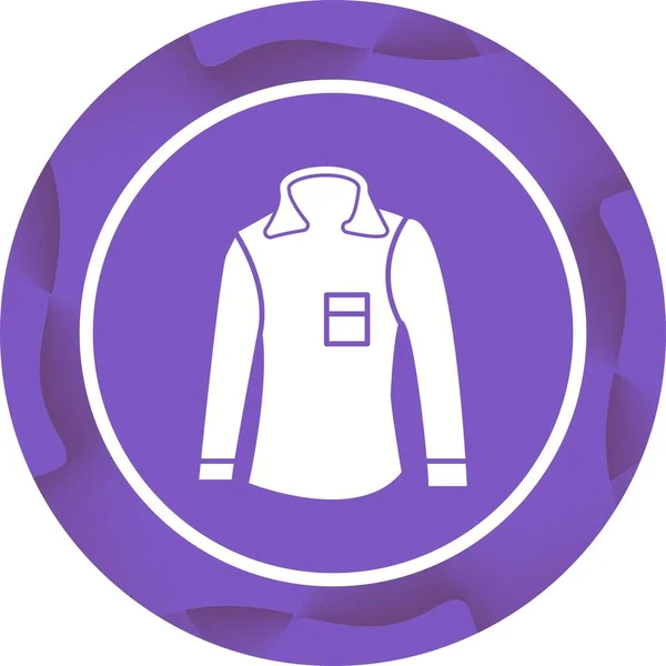 Mochila Única Vector Glyph Icon — Vetor de Stock