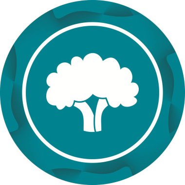 Eşsiz Karnabahar Vektör Kabartma Simgesi