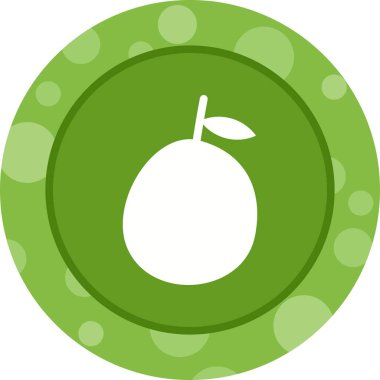 Eşsiz Guava Vektör Kabartma Simgesi