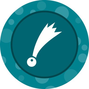 Eşsiz Kuyrukluyıldız Vektör Kabartma Simgesi