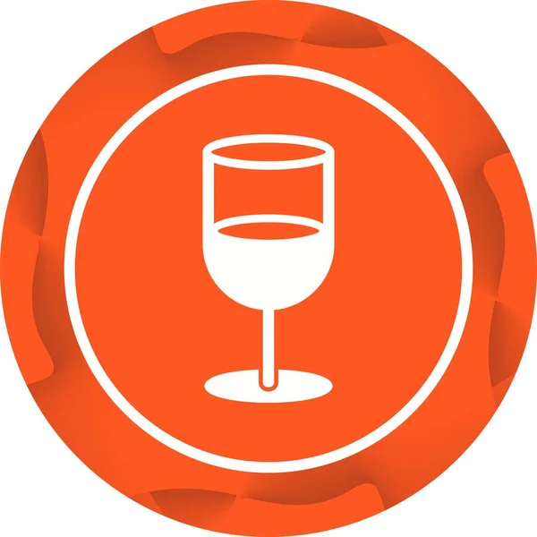 Einzigartiges Soft Drink Vector Glyph Icon — Stockvektor