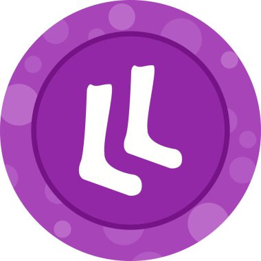 Eşsiz Çorap Vektörü Kabartma Simgesi